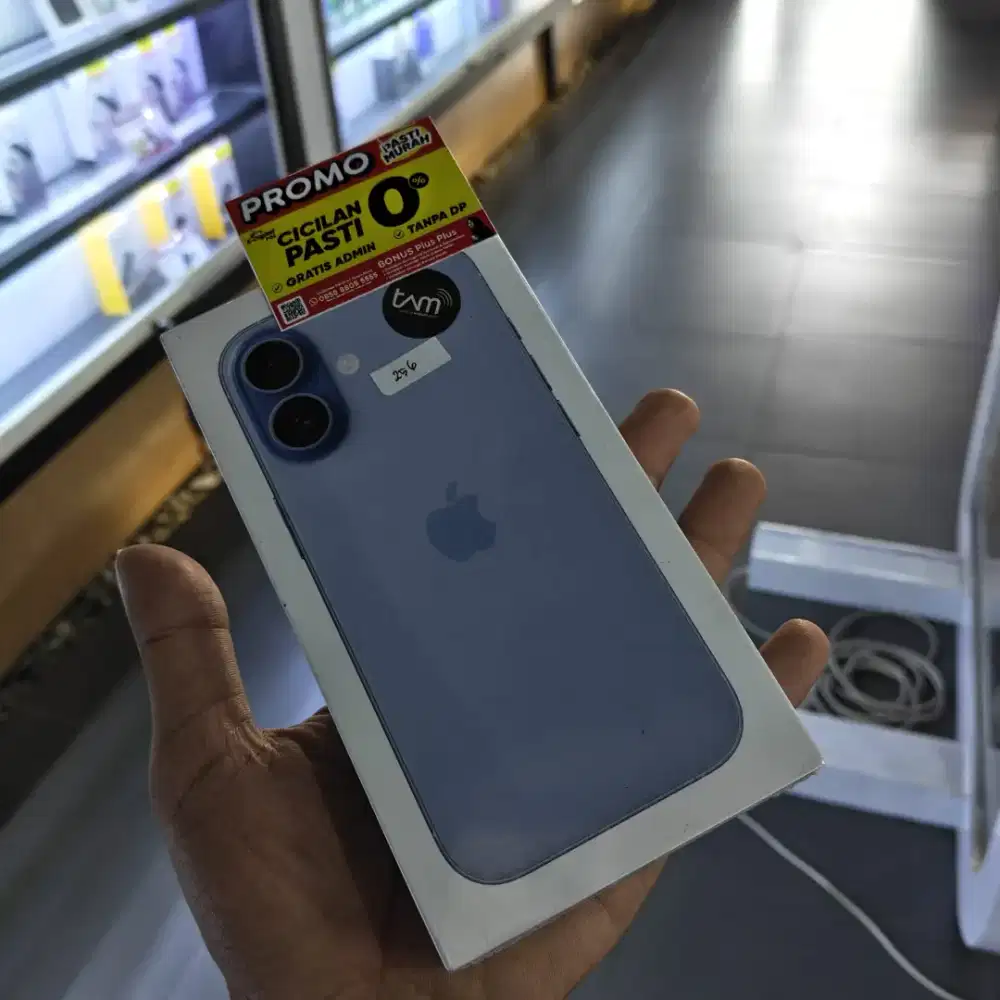 Ready iPhone 17 256gb Blue Ibox Siap Antar