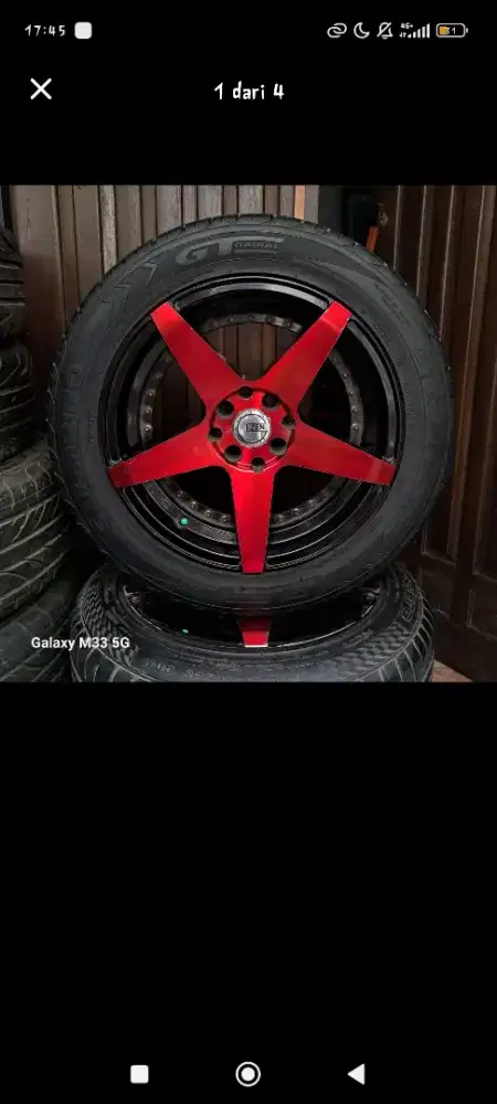 VELG RACING R16 BAN BAGUS