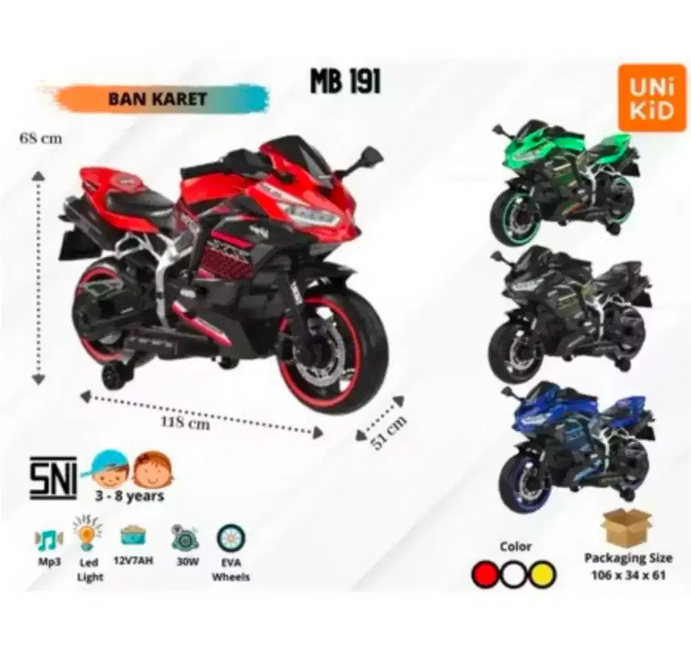 Motor Mainan aki MB191