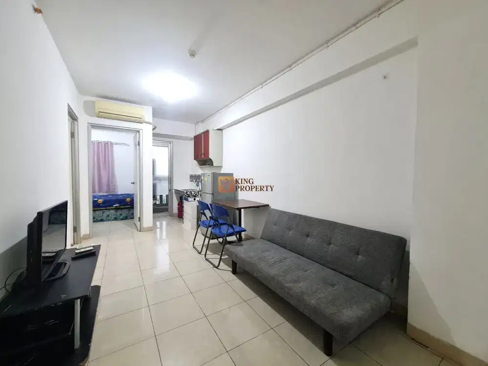 Disewa Murah + Depan Mall! 2Br 43M² Furnished Minimalis View Kota Favorit Apartemen Green Bay Pluit Greenbay