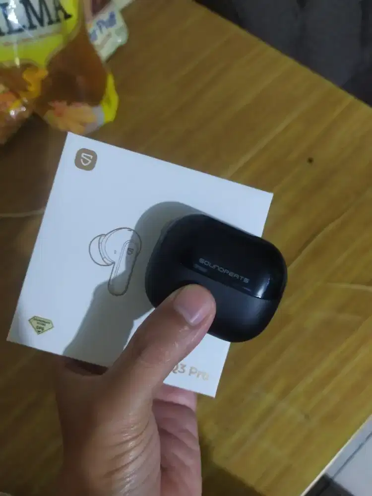 headset bluetooth sounpeats Q3 pro original like new