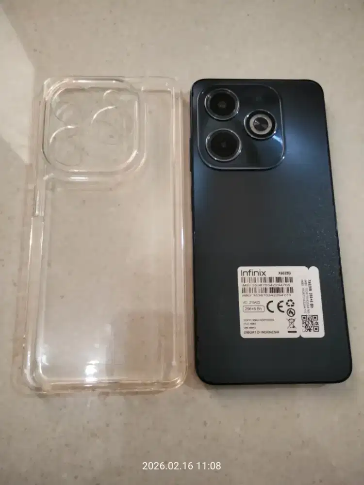 Infinix Hot 40i ram 8/256gb mulus dan normal