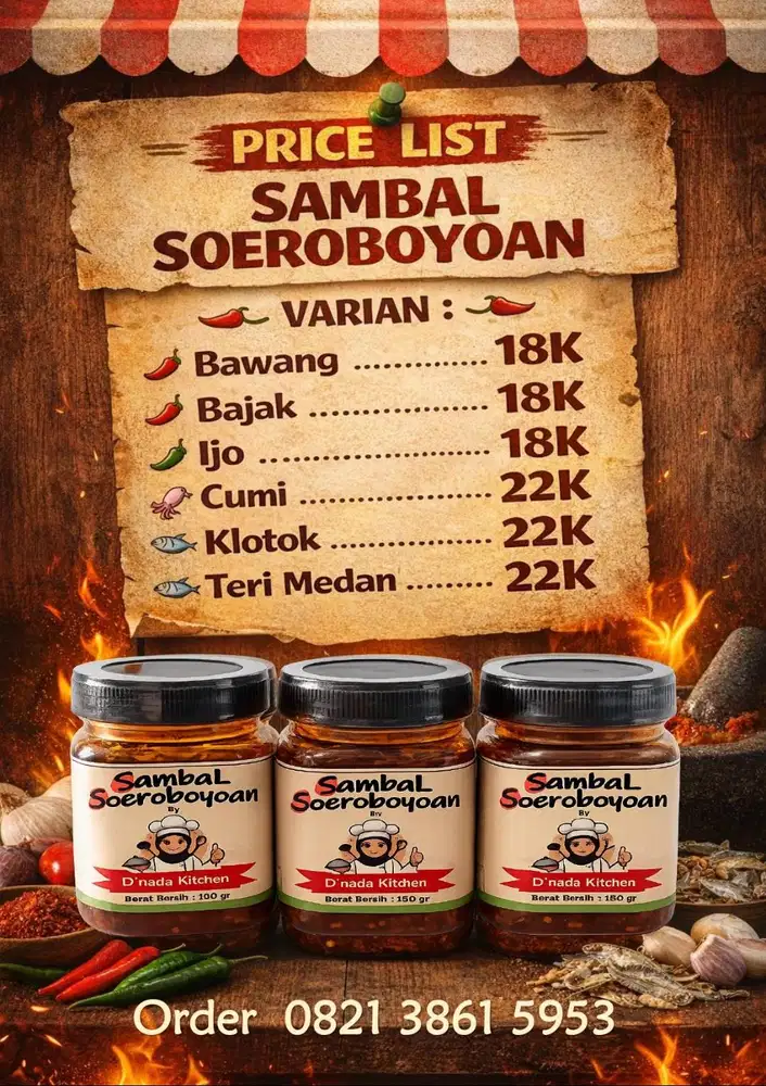 Jual Sambal Wenak Murah