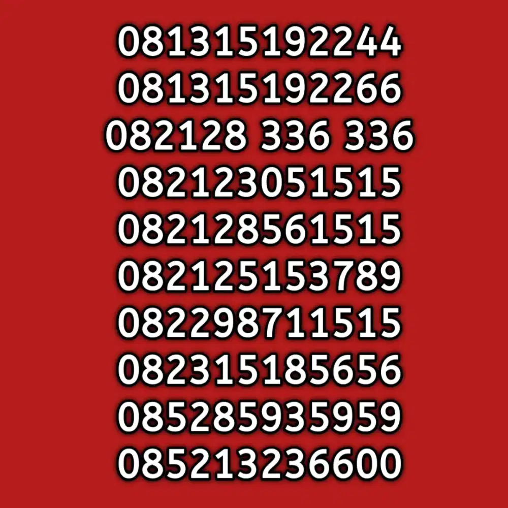 nomor cantik telkomsel simpati as