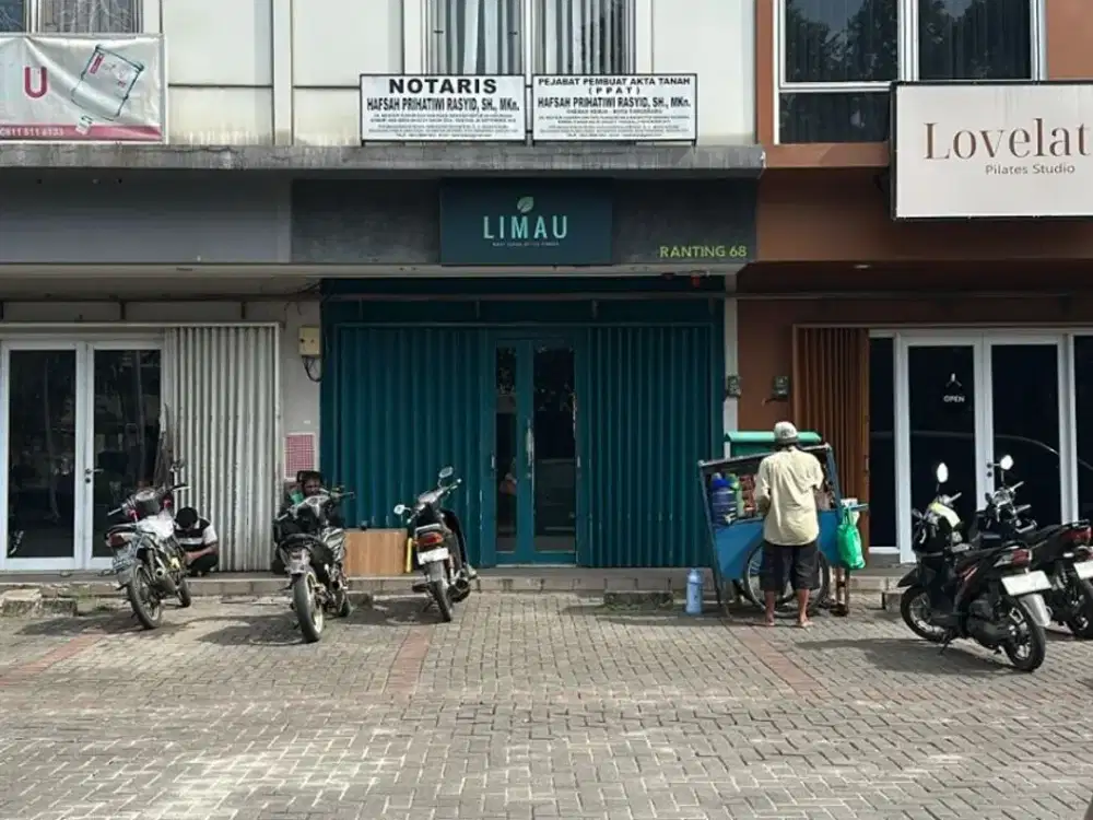 Disewakan ruko lantai 1 saja (lantai 2 kantor) di Azores, Banjar Wijaya