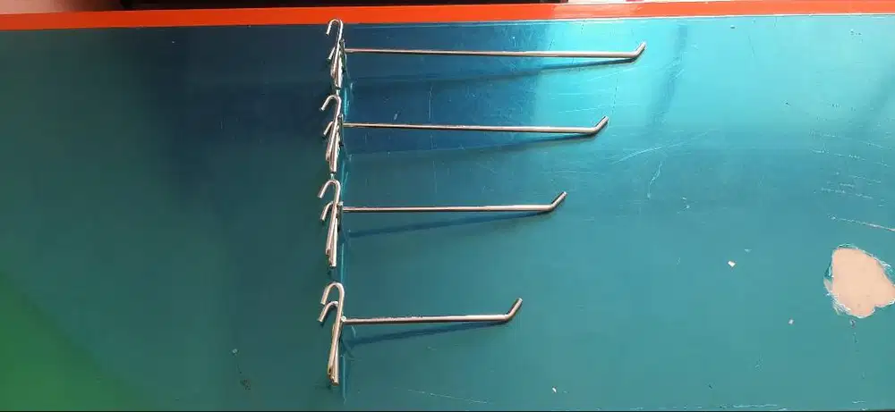 SINGLE HOOK CHROME UK 15CM HARGA MURAH BAHAN PREMIUM