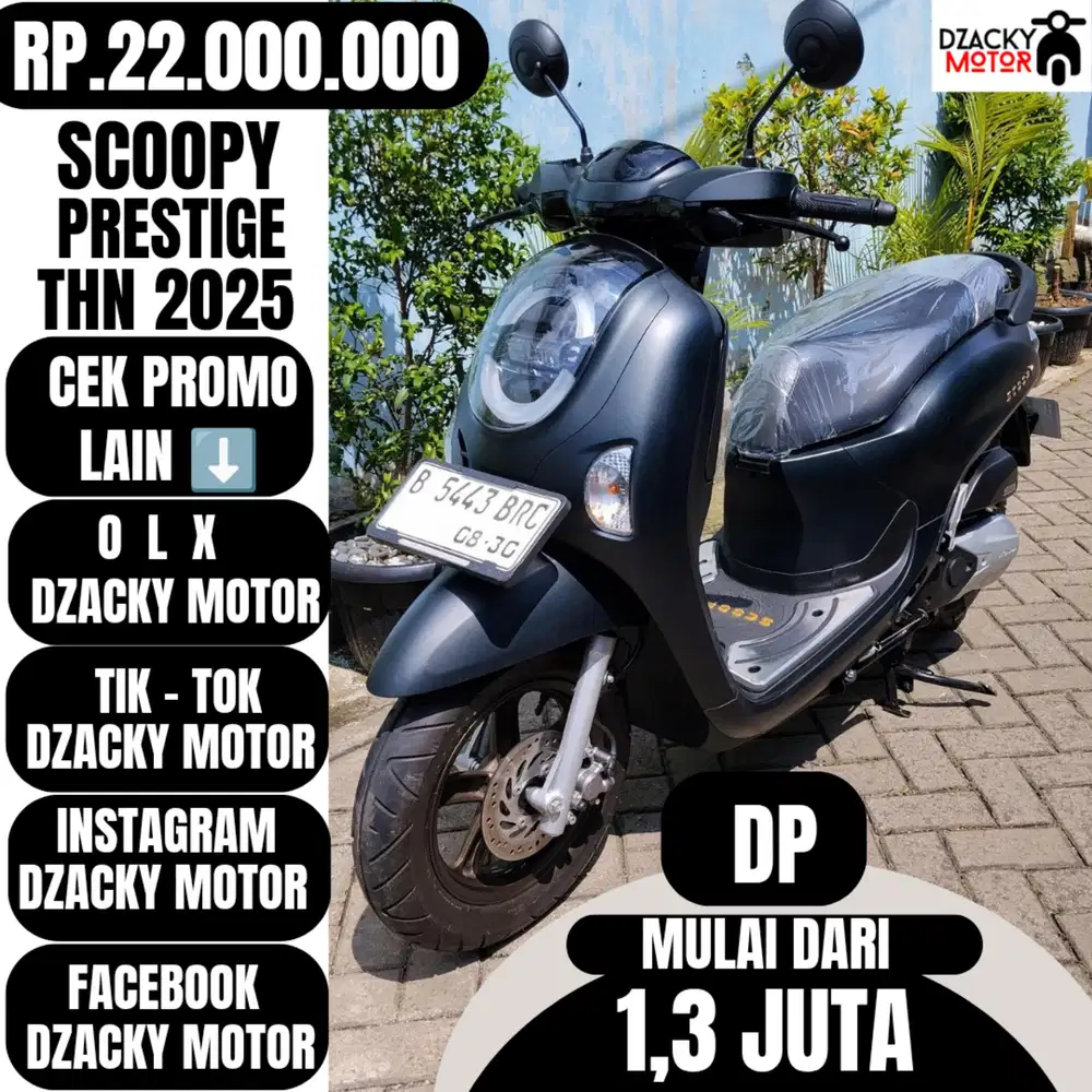 SCOOPY PRESTIGE 2025 SECOND LIKE NEW
