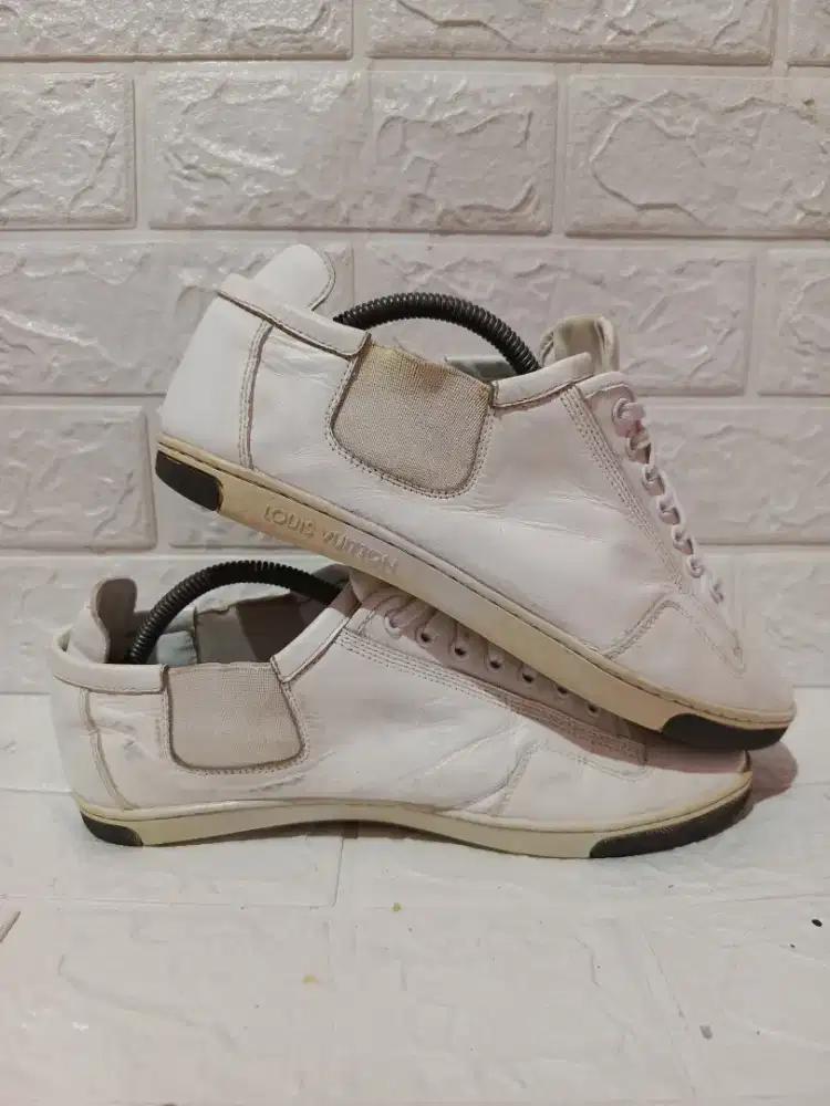 Louis Vuitton Leather full white