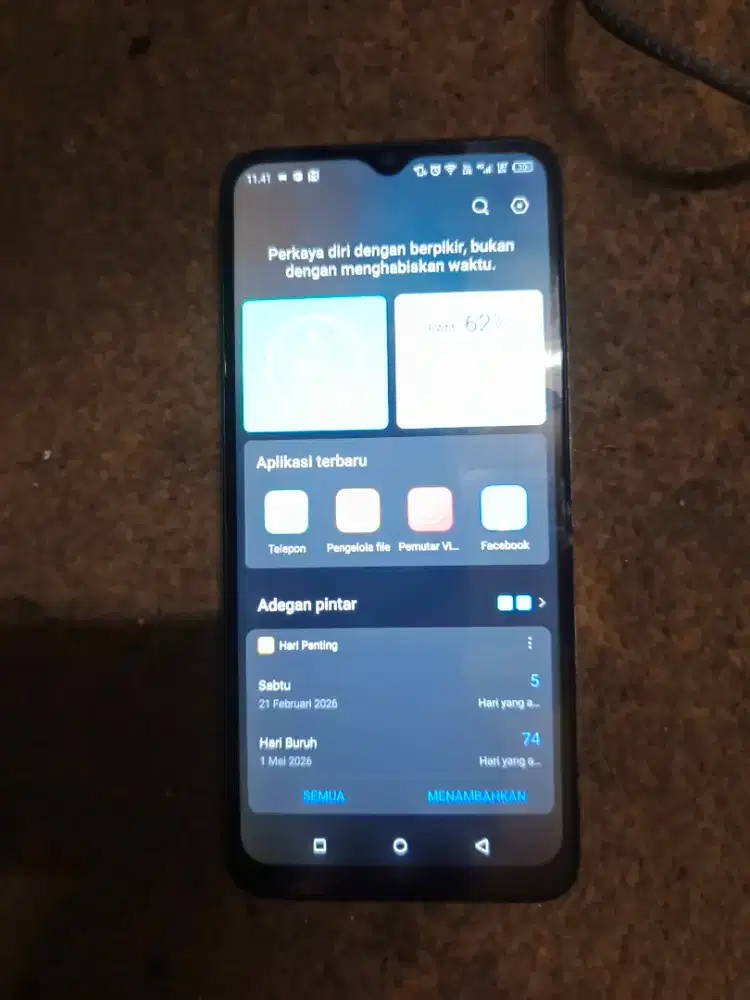 Itel s23 ram 8/258 GB pemakaian pribadi HP Cas