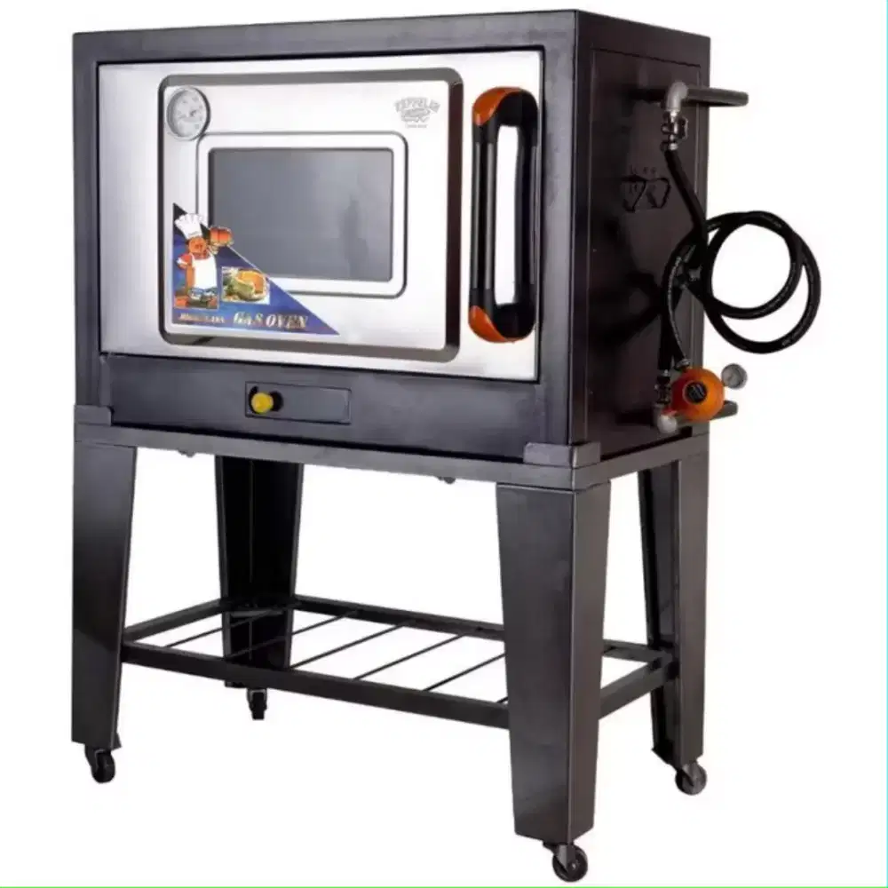 Zeppelin Black Oven 85 cm Pematik - Oven gas Premium