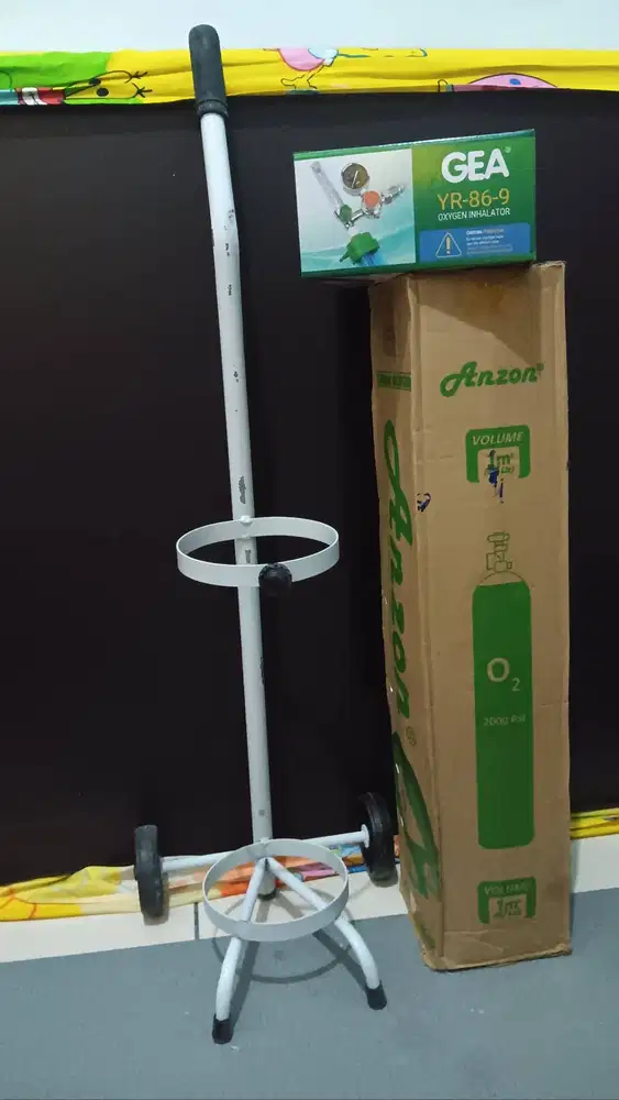 Tabung oksigen lengkap set