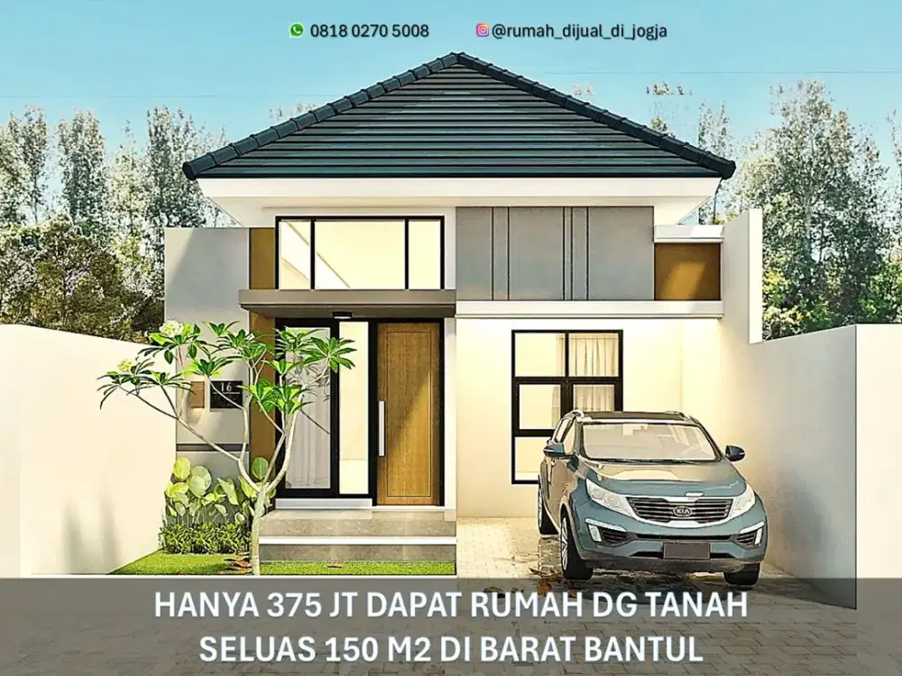 Dijual Rumah Barat Bantul Kota di Kalakijo Guwosari Proses Bangun