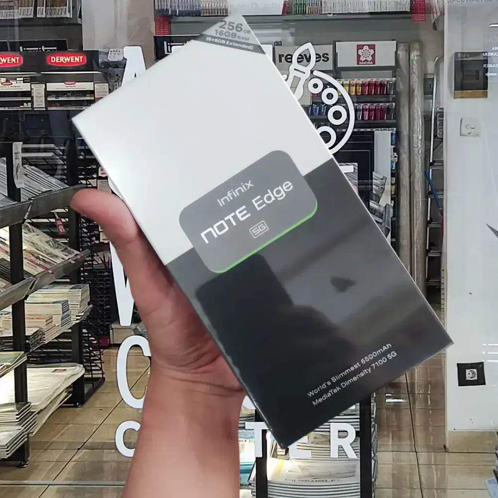 INFINIX NOTE EDGE 8/256 BARU SEGEL BOX GARANSI RESMI