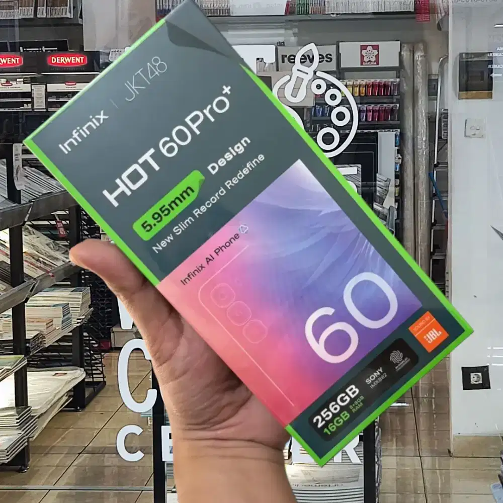 INFINIX HOT 60 PRO PLUS 8GB/256GB BARU SEGEL BOX GARANSI RESMI