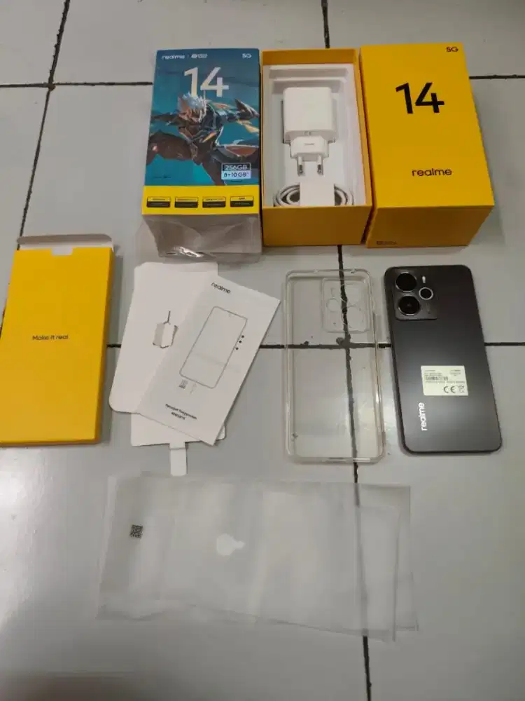 Realme 14 5g ram 8/256 fullset like new