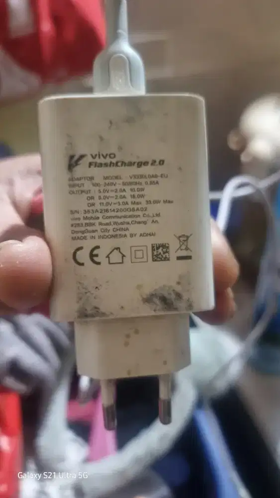 Charger fast charger original 100% copotan vivo