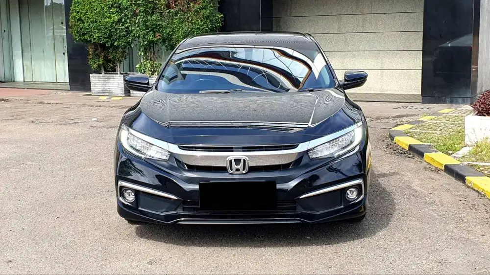 Honda Civic 1.5 Turbo ES Sedan CVT AT Hitam Mutiara 2020 Low Km Record