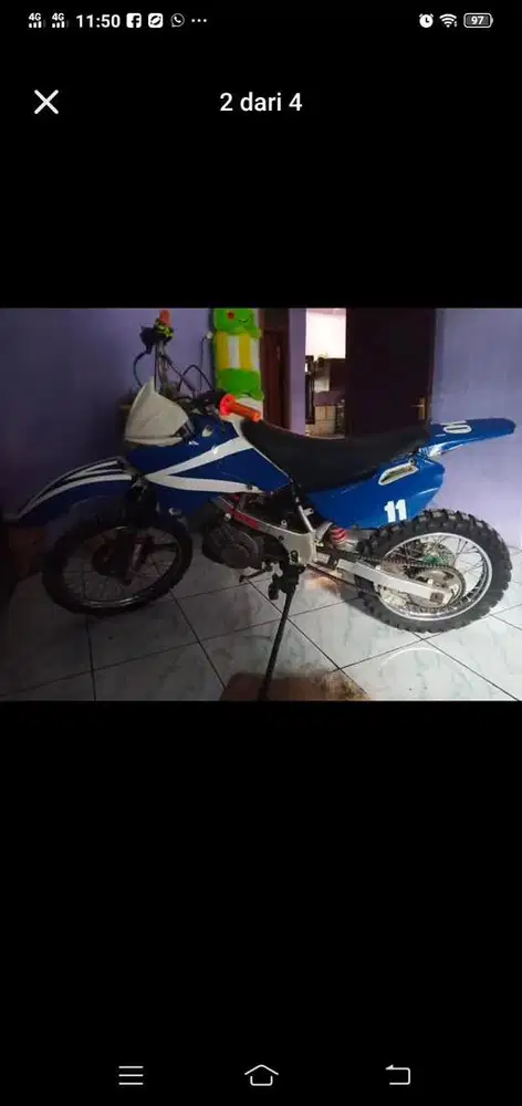 satria hiu custom trail