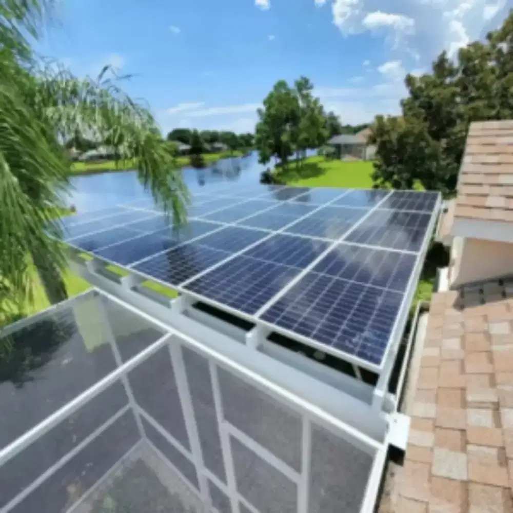 Kanopi atap solarplat