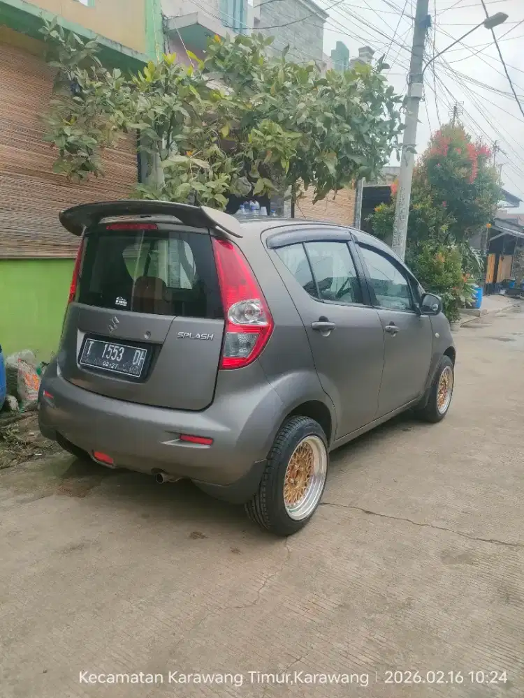 Suzuki splash manual 2011