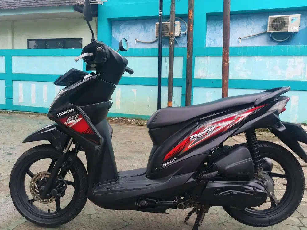 Honda beat FI 2014 stater tokcer halus mulus orsinil