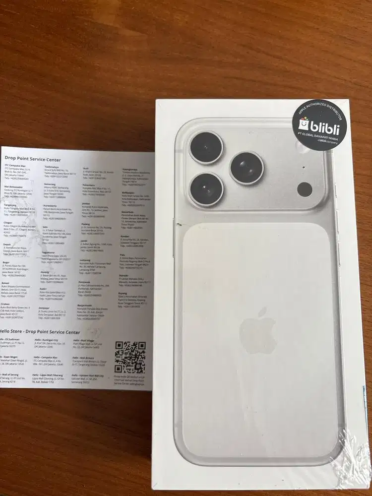 Iphone 17 pro 256GB Silver BNIB