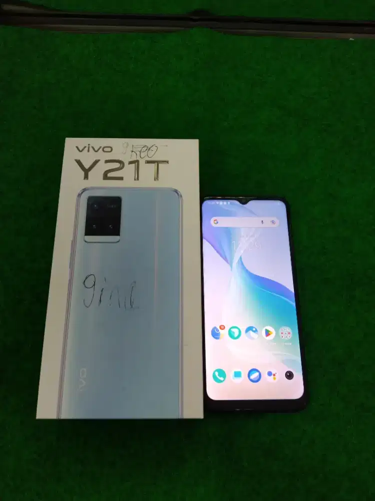 vivo Y21T ram 6/128gb lengkap mulus
