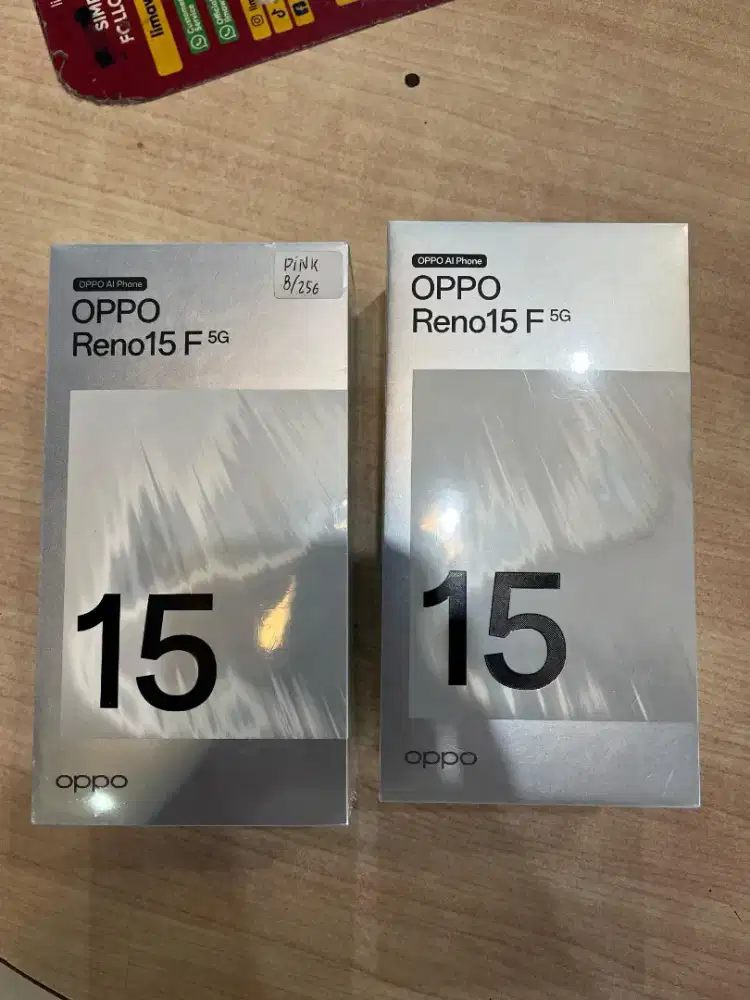 OPPO RENO 15F 5G 8/256
 OPPO RENO 15F FREE TWS