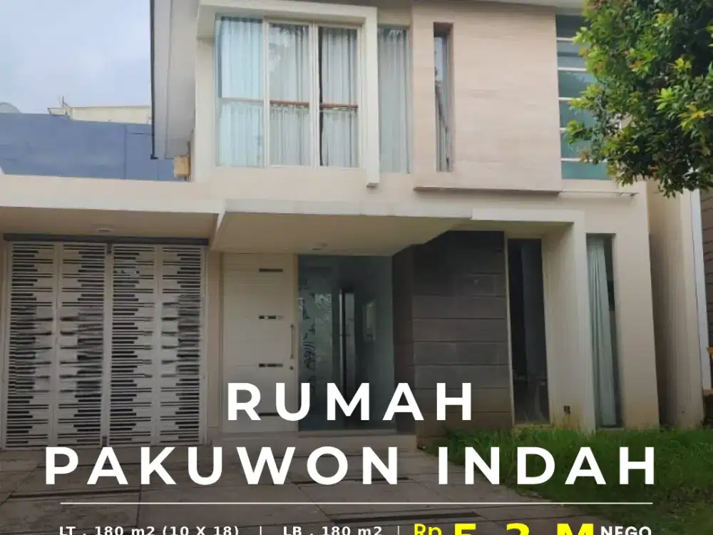 Dijual Rumah Bagus, Strategis Dekat Pakuwon Mall, di Surabaya