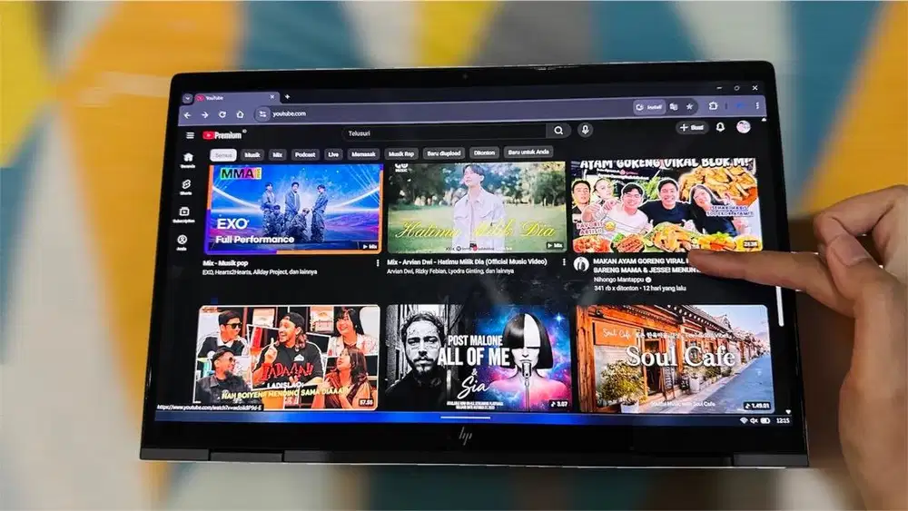 Laptop HP 13,3 inch ENVY X360 Ryzen 5