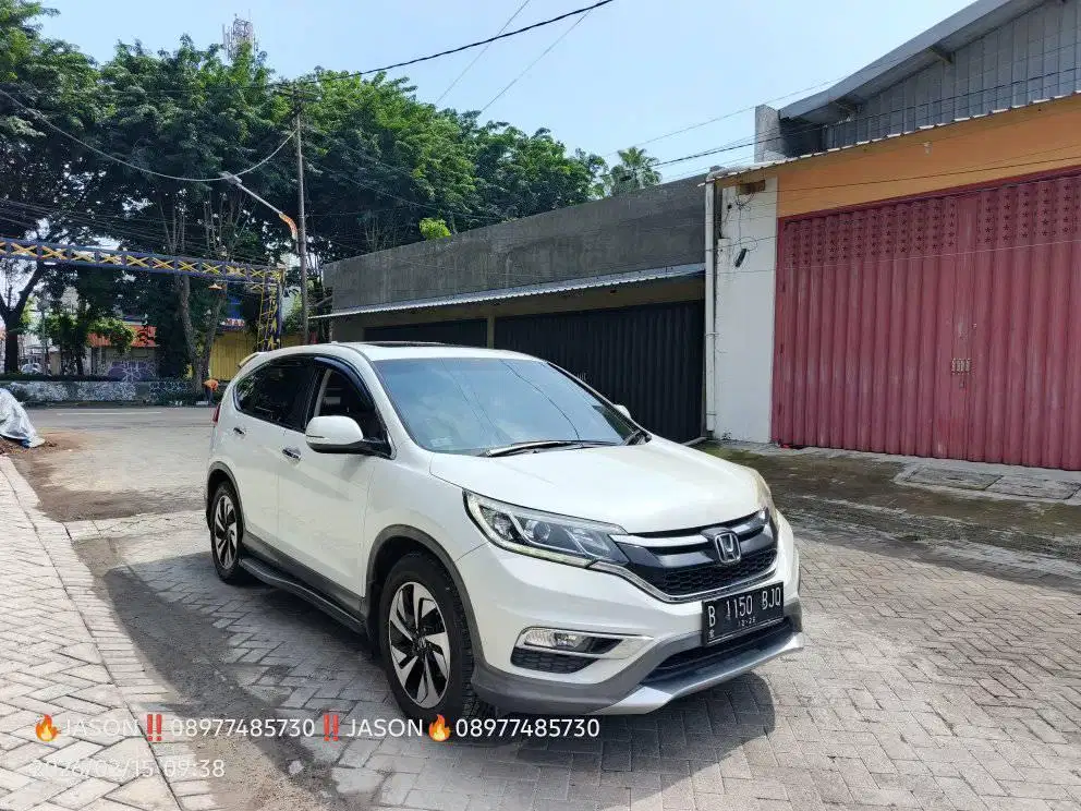 NEW CRV PRESTIGE 2.4 MATIC 2016‼️KM 46 RBU, AUDIO FENDER & SUNROOF
