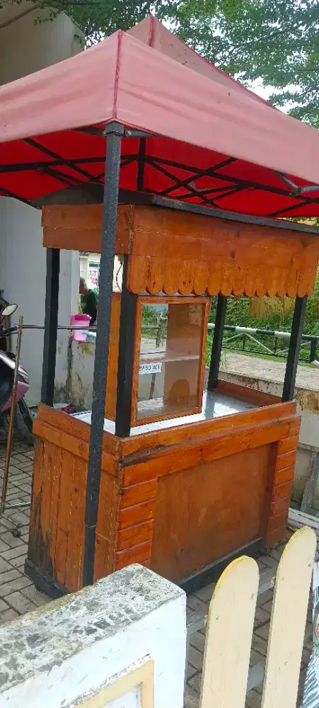 Di Jual grobak + tenda