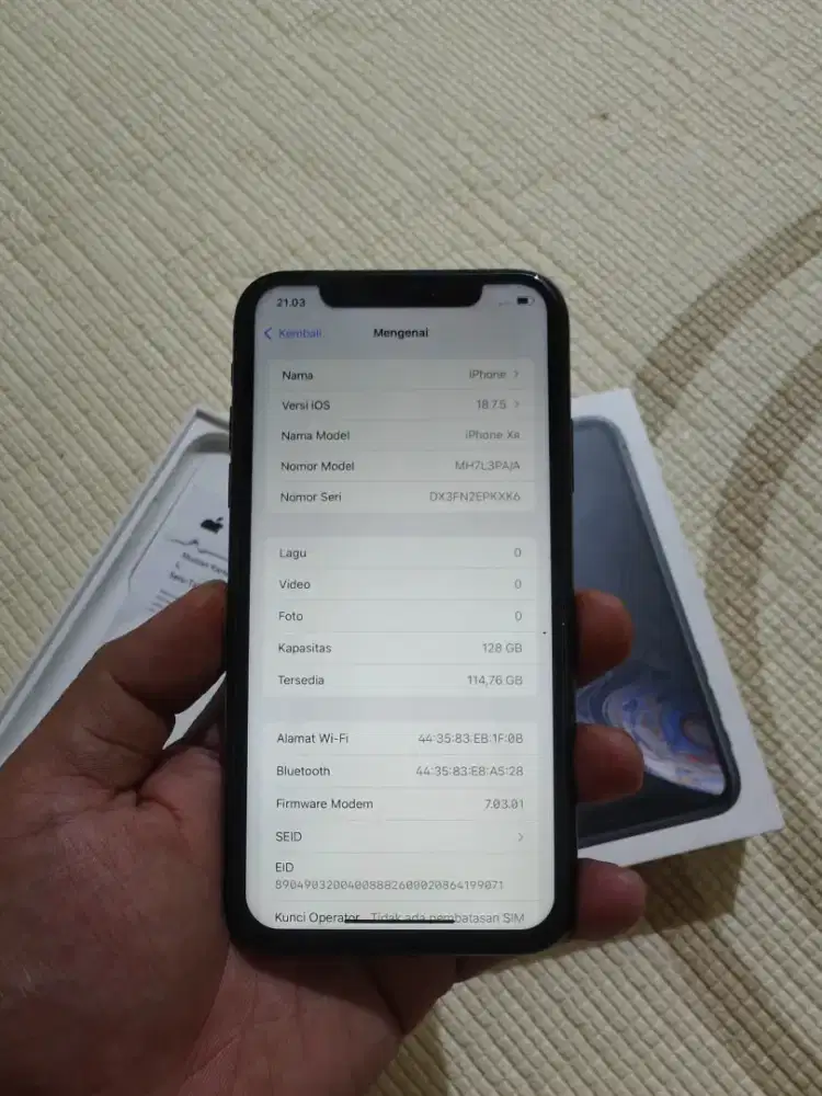 iPhone Xr 128 BH 89% iBox