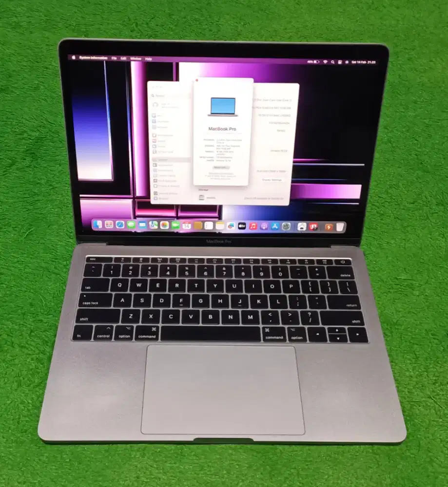Apple Macbook Pro 2017 i5 16/256 Grey Mulus Murah
