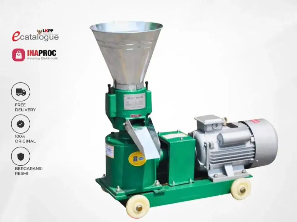 Mesin Cetak Pelet Ikan dan Ternak AGM-450ER | 450 Kg/Jam