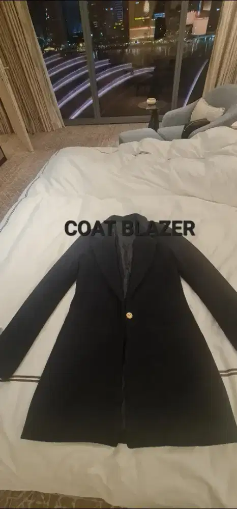 New Zara Wool Coat Blazer tebal Baju Mantel Sweter Sweater eropa mango