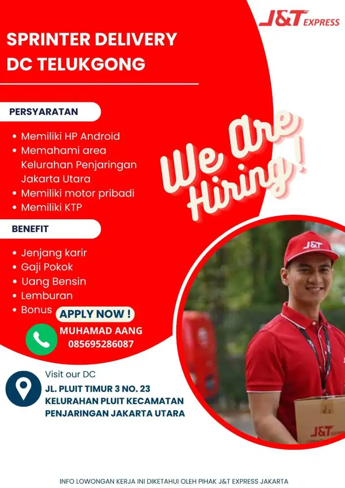 KURIR J&T TELUK GONG