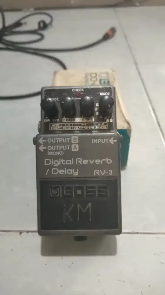 BOSS RV-3 reverb delay legend