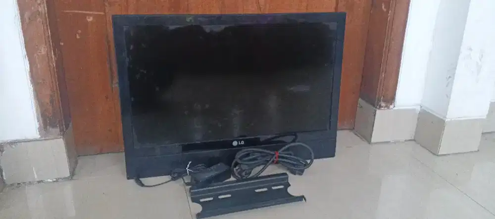 TV LG led 21 inci plus bracket tv
