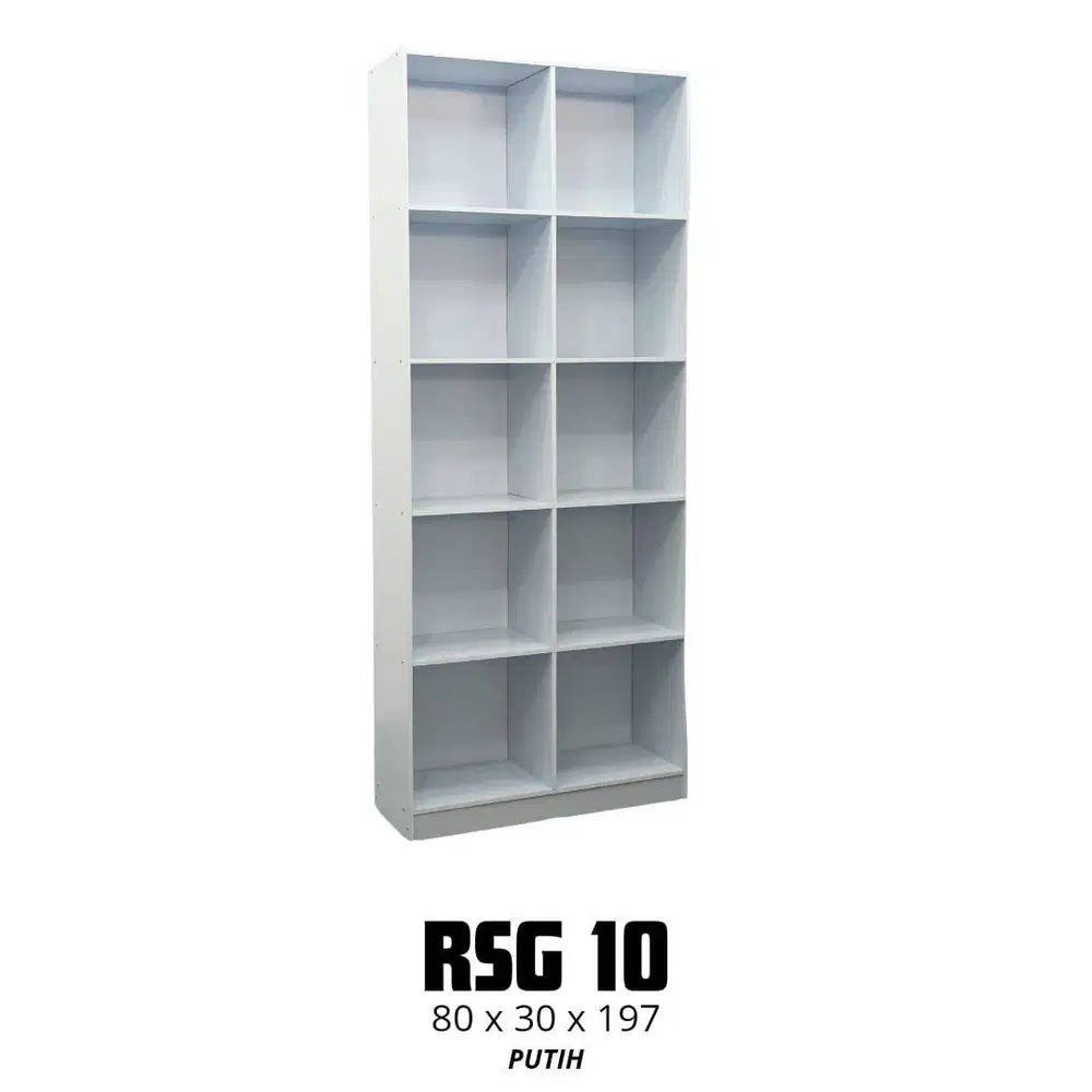 PROMO RAK BUKU SERBAGUNA 10 RUANG SALE TERMURAH GRATIS ANTAR