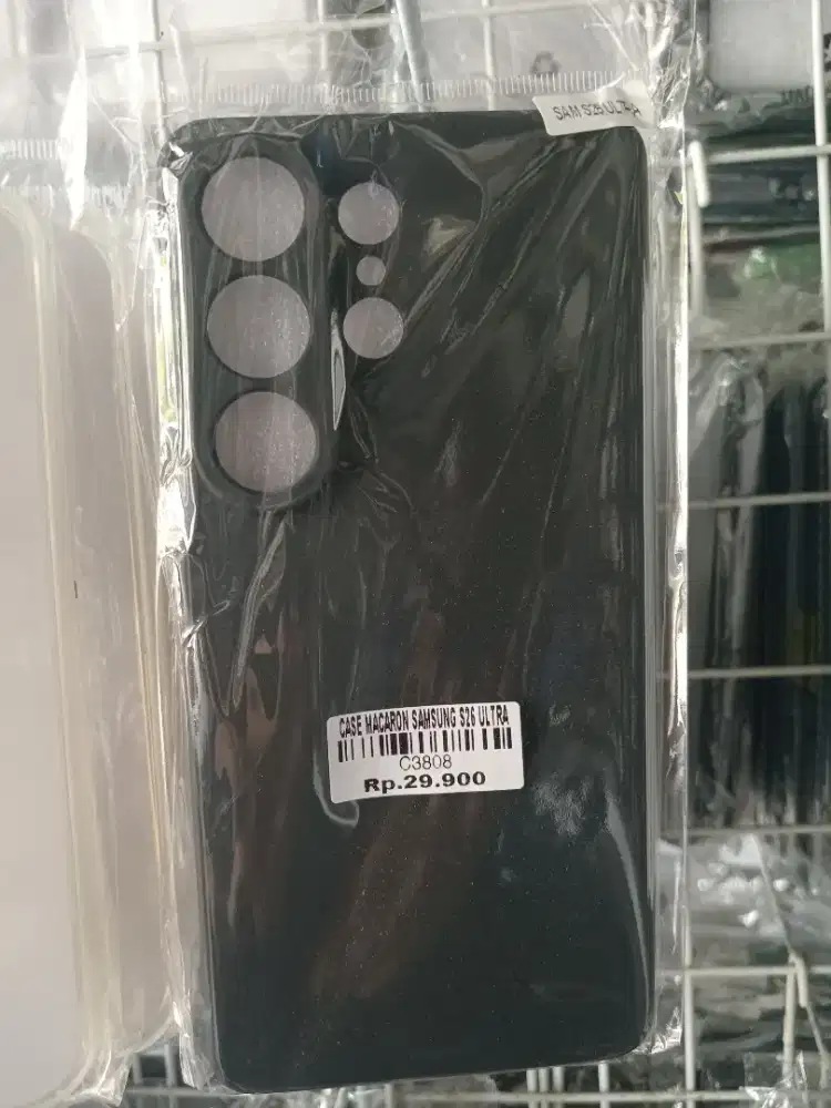 CASE MACARON BLACK SAMSUNG S26 ULTRA ATLANTIS DAHSYAT