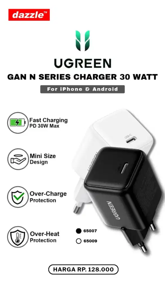 UGREEN GAN N SERIES 30W CHARGER