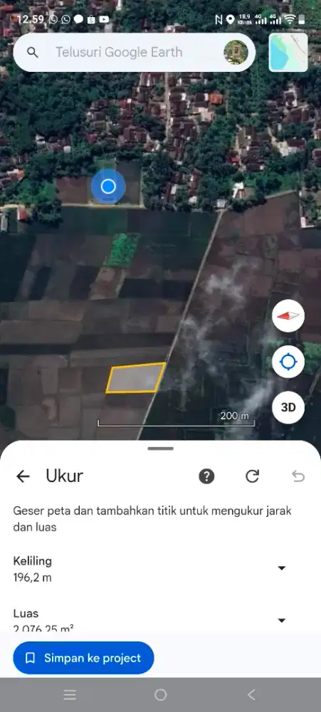 Dijual sawah produktif