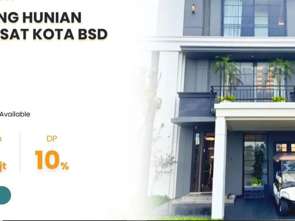 Dp 0% Free Dp Instant Approval New Luxury Cluster Bsd City Armont Residence