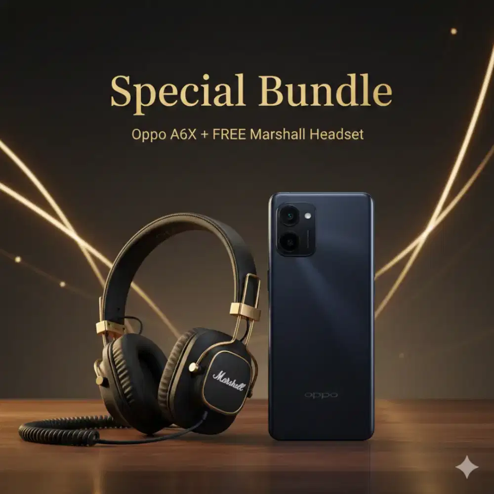PROMO SPESIAL OPPO A6X : Level Up Your Sound!
