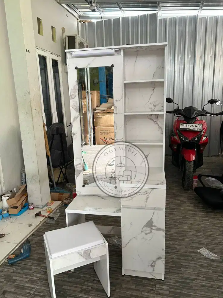 PROMO MEJA RIAS HIJAB LAMPU LED SALE TERMURAH TERLARIS GRATIS ANTAR