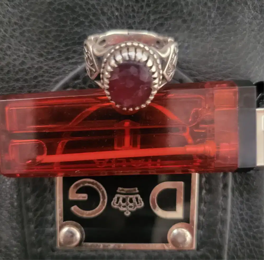 Ruby ikut perak ringan 18