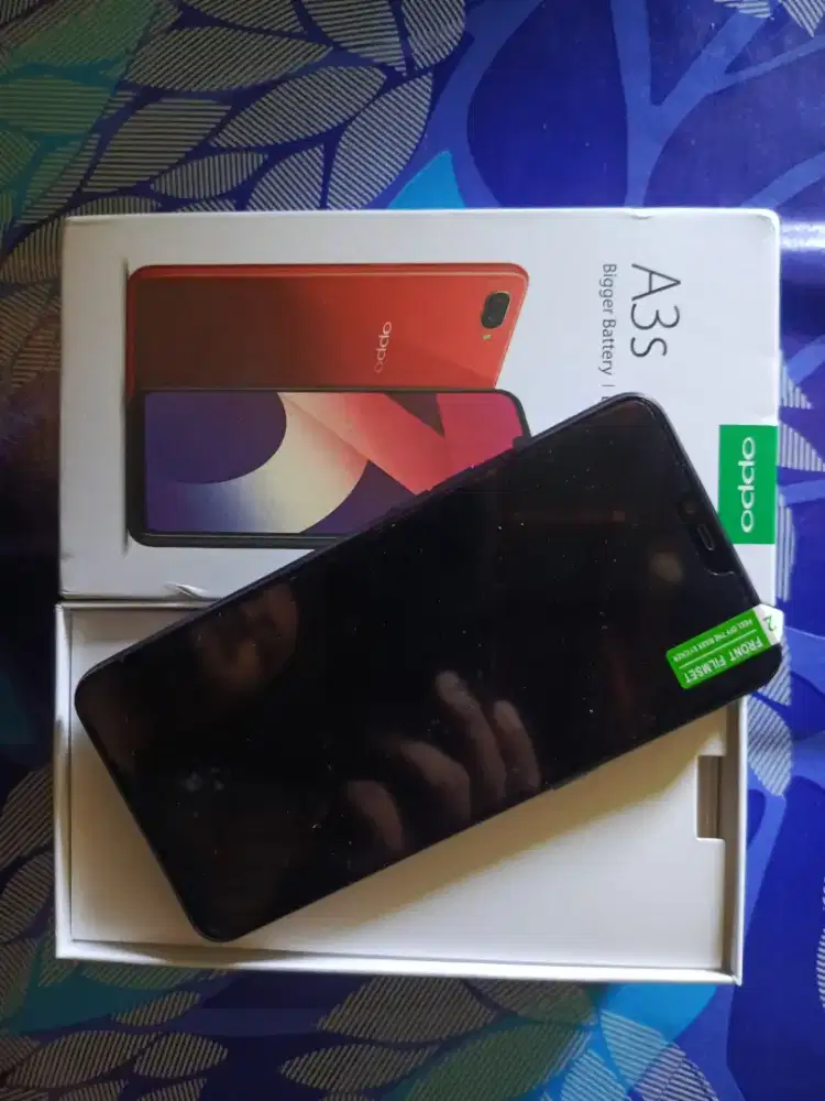 Jual hp baru murah Oppo a3s ram 6/128 layar 6,2 inch fulset