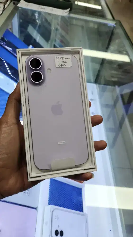 Iphone 17 256gb resmi Indonesia new open box