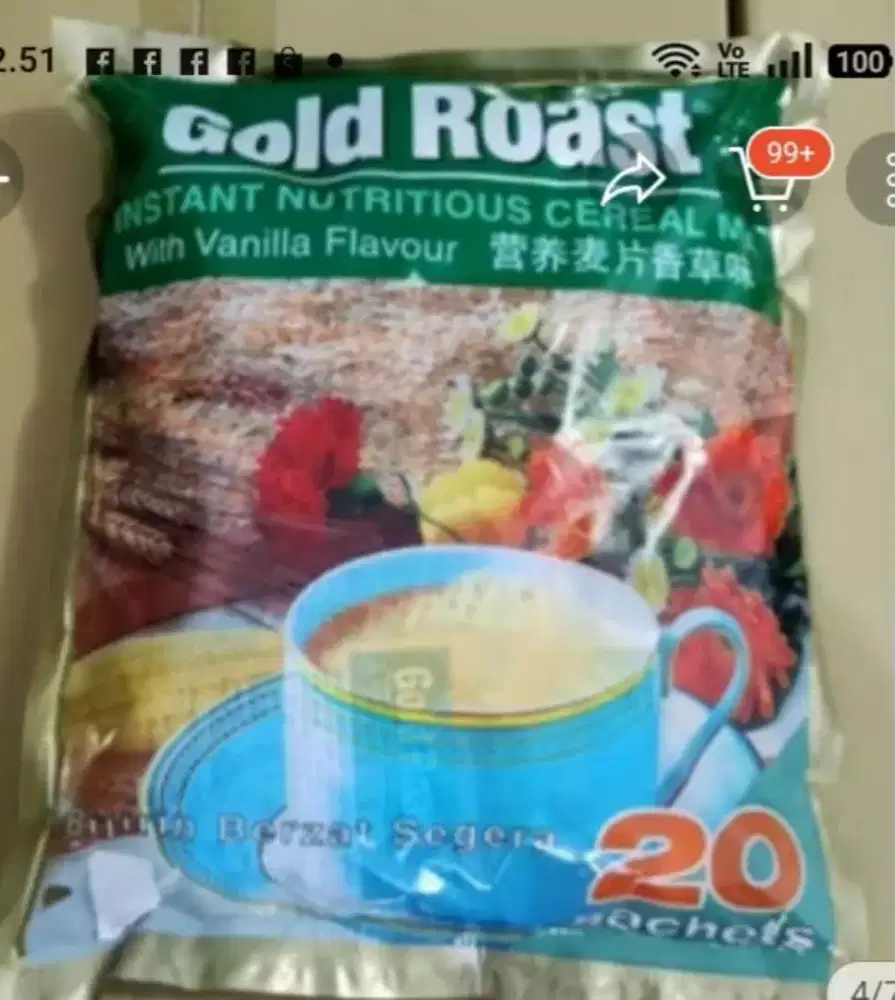 Jual Goldroast Cereal Vanila